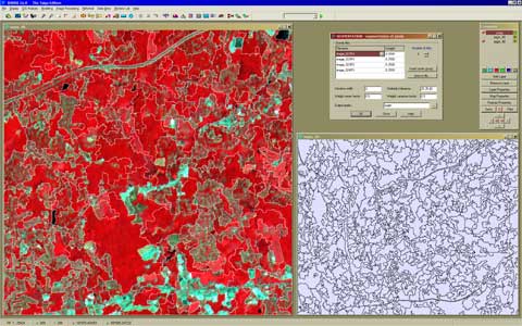 Segmentation  Idrisi Taiga